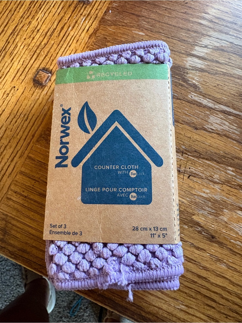 Norwex 3-pack  Counter Cloth Set NEW